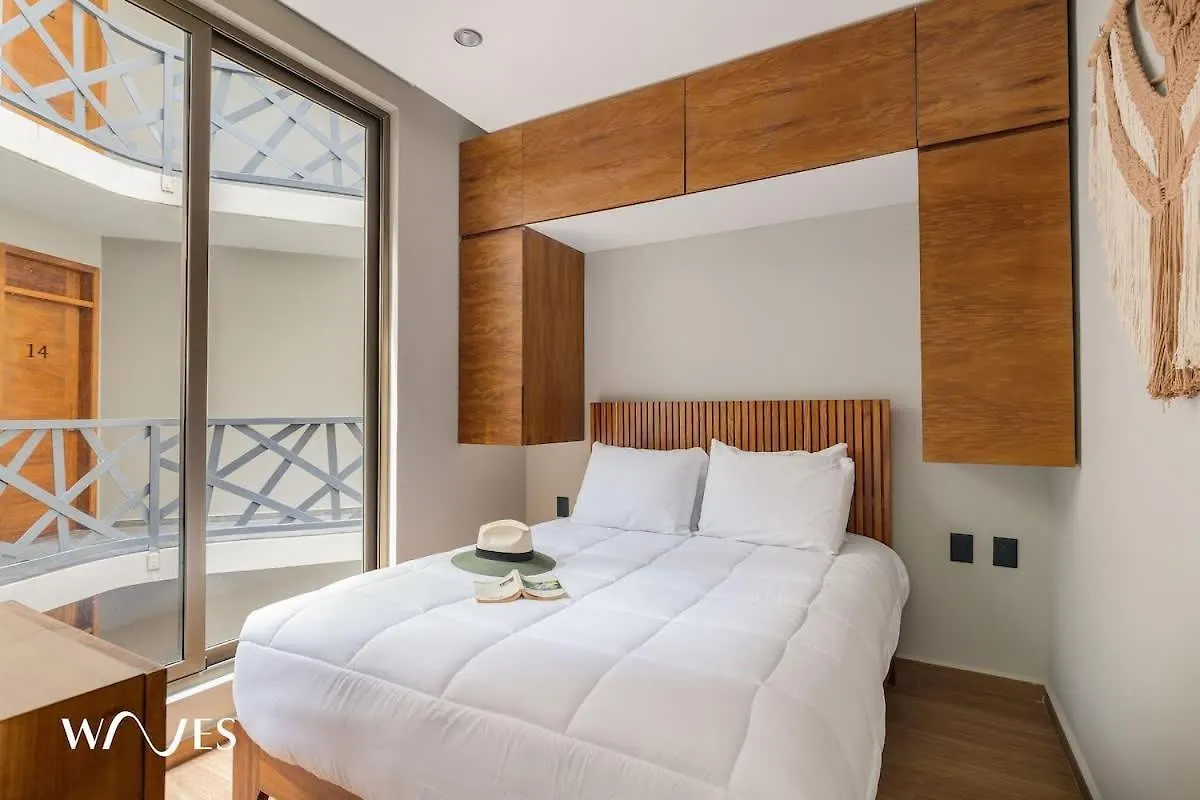 Luminous 2 Bedroom With Roof Pool Close To Hotel Zone By Waves Management Tulum